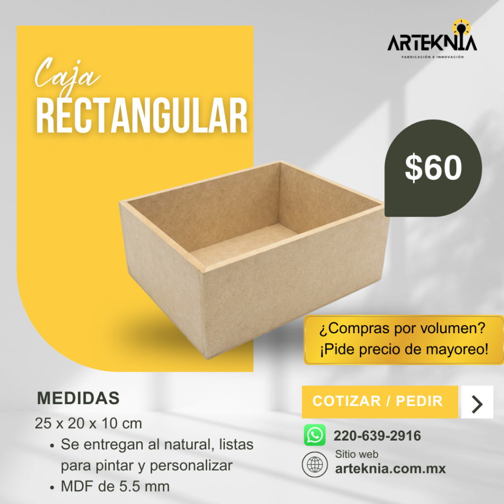 Caja rectangular