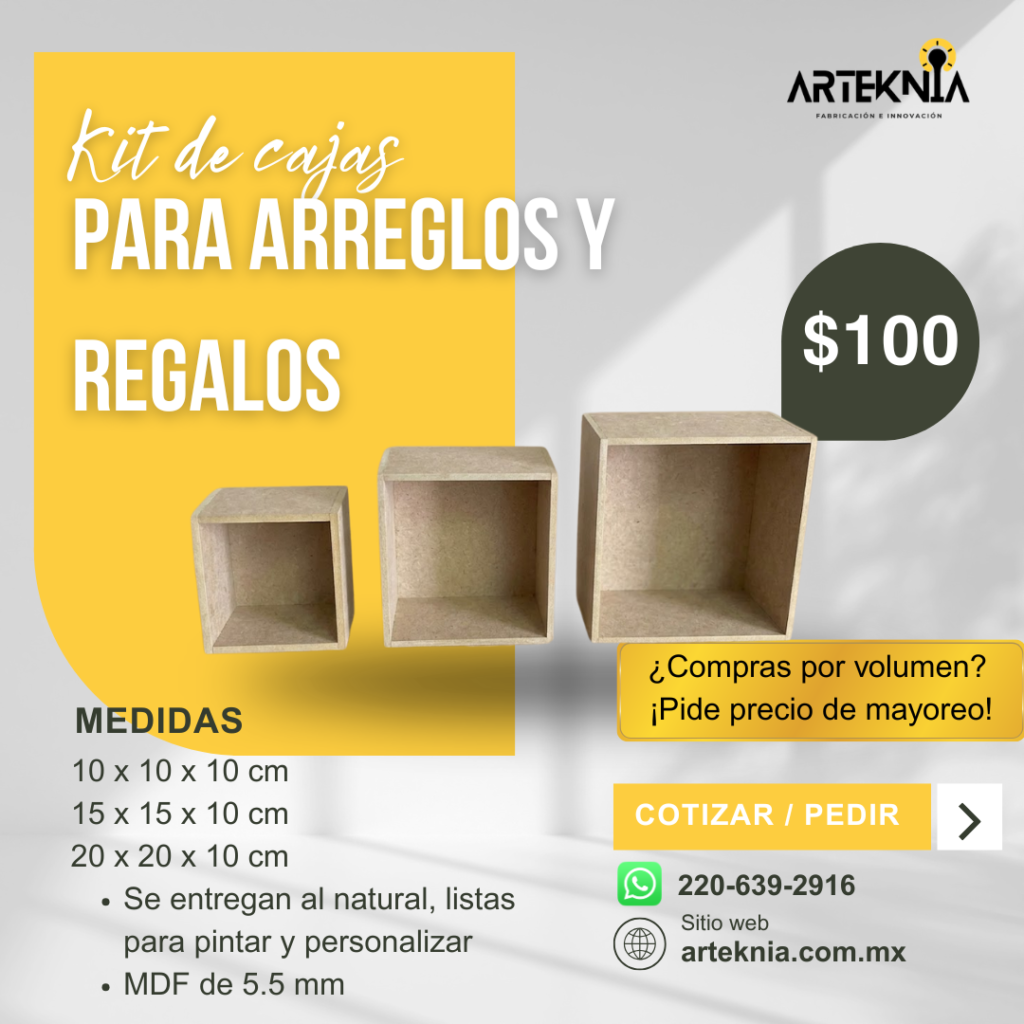 Kit de cajas para regalo