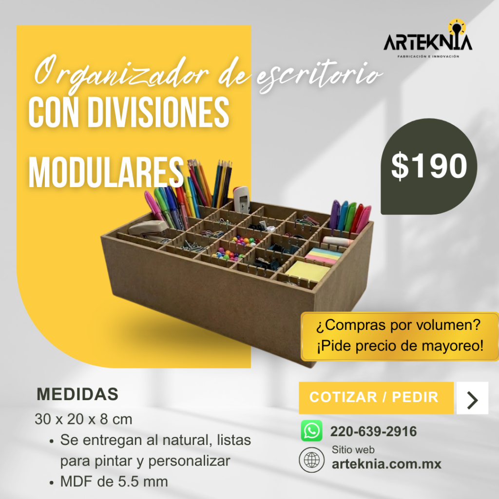 Organizador modular